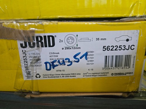 Jurid bremsscheiben hinten - 2x,