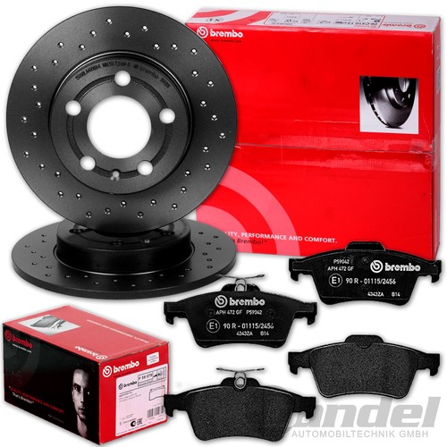 Brembo gelochte bremsscheiben - gelochte,